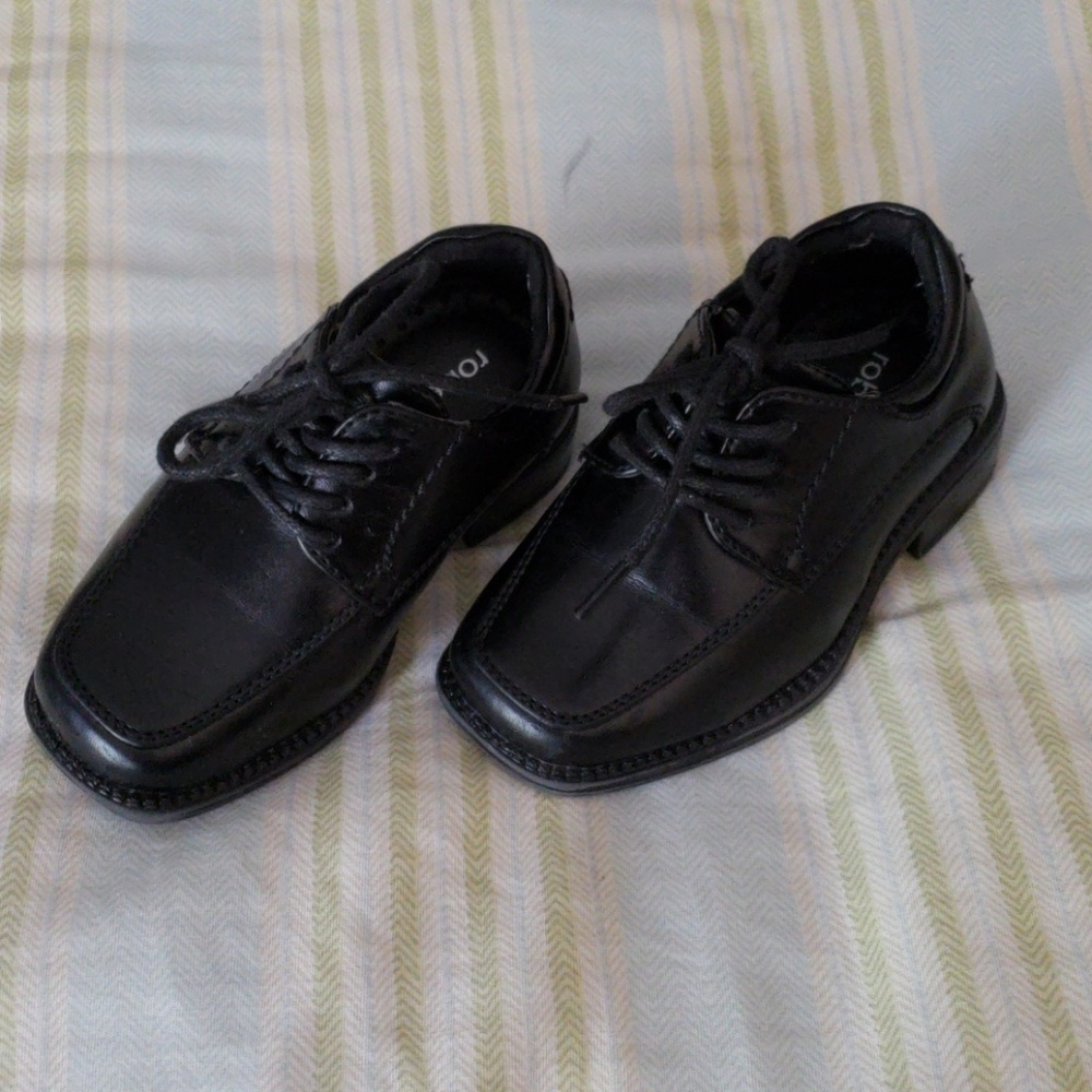 Dress shoes for a little man